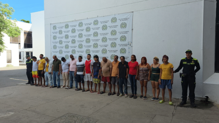 Arrestan a 17 integrantes de la banda ‘Vensur’ que distribuían droga en parques y entornos escolares