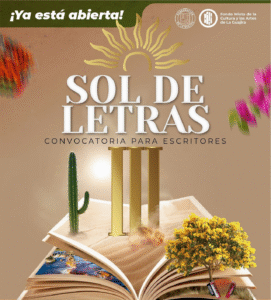 Ampliación de la convocatoria Sol de Letras 2025 se extiende hasta el 20 de diciembre