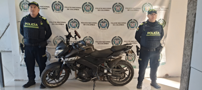 Moto robada en Villavicencio fue hallada en San Juan del Cesar