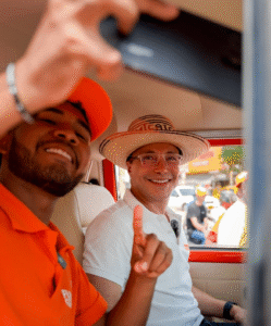 Carlos Caicedo visitó Riohacha y planteó una reforma constitucional para convertir a Colombia en un Estado federal