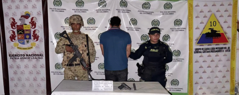 Jesús Martelo Bolaños, capturado.