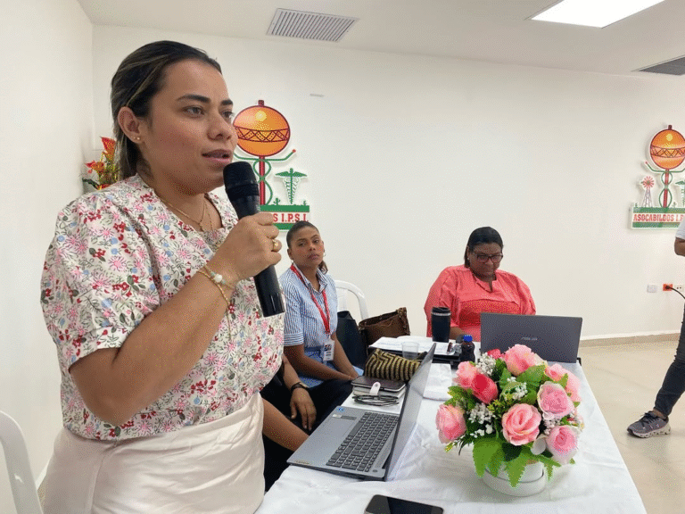 Leidy González Yepes, Secretaria de Salud de La Guajira.
