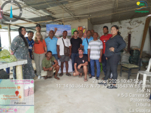 Corpoguajira y GIZ impulsan la creación de una comunidad energética sostenible en Dibulla