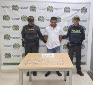 Deiner Javier Ortiz Pinto, capturado.