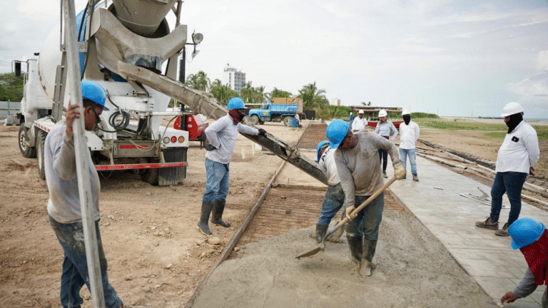 Gobernación de La Guajira avanza con firmeza en la transformación del Malecón de Riohacha