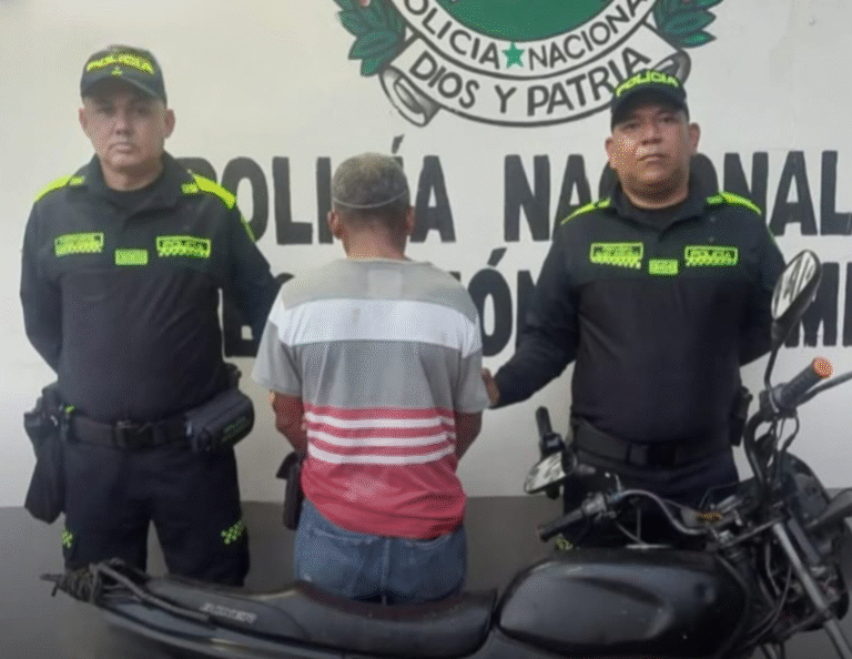 Manuel Segundo Redondo Ochoa, capturado.