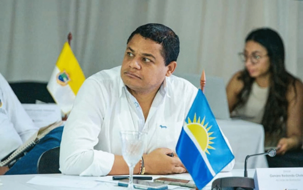 Genaro Redondo Choles, alcalde de Riohacha.