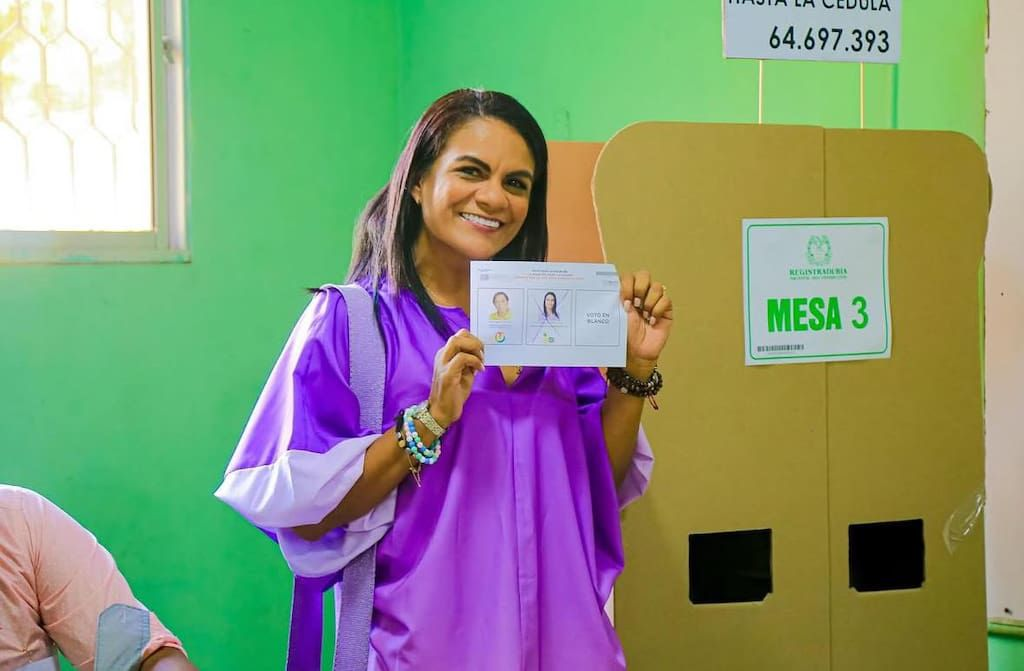 Ivonne Manjarrez Ustaris, alcaldesa del municipio de La Jagua del Pilar.