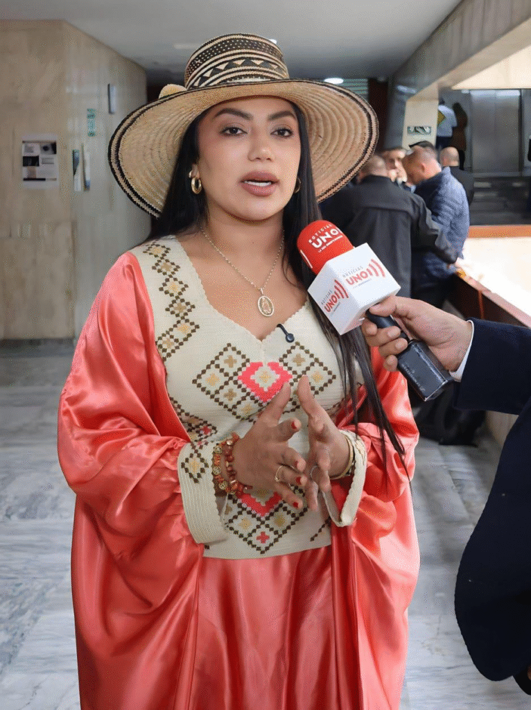 Senadora Martha Peralta Epieyú.