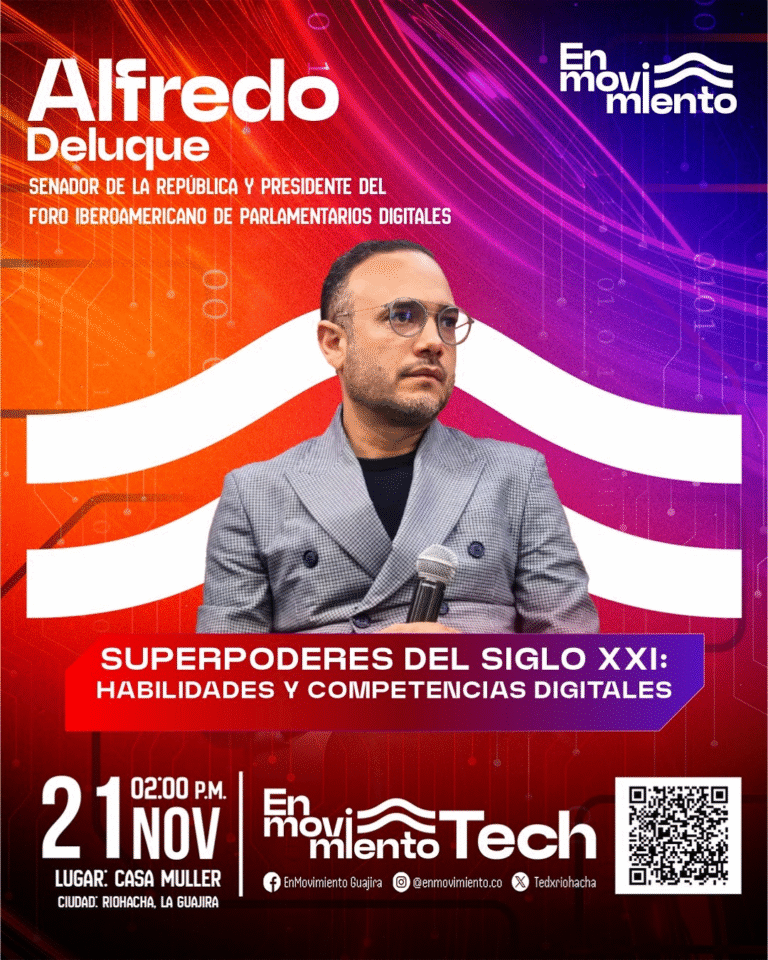 “La Guajira : un lugar donde la tecnología es un puente entre el talento joven y las oportunidades del futuro”. Alfredo Deluque