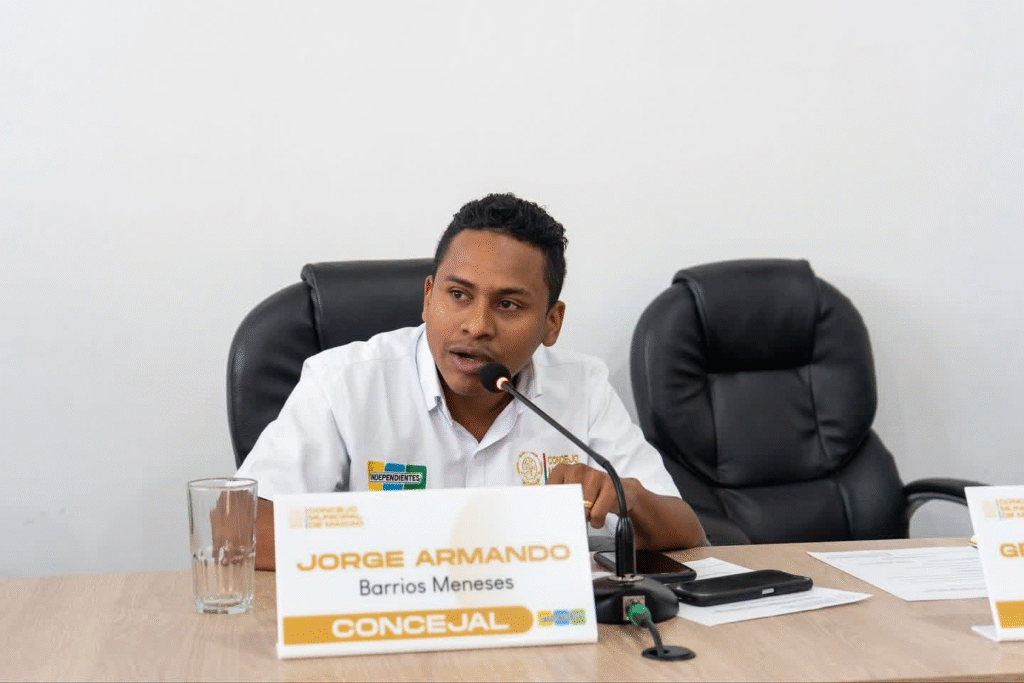 Jorgito Barrios, elegido Primer Vicepresidente del Concejo Municipal de Maicao para 2026