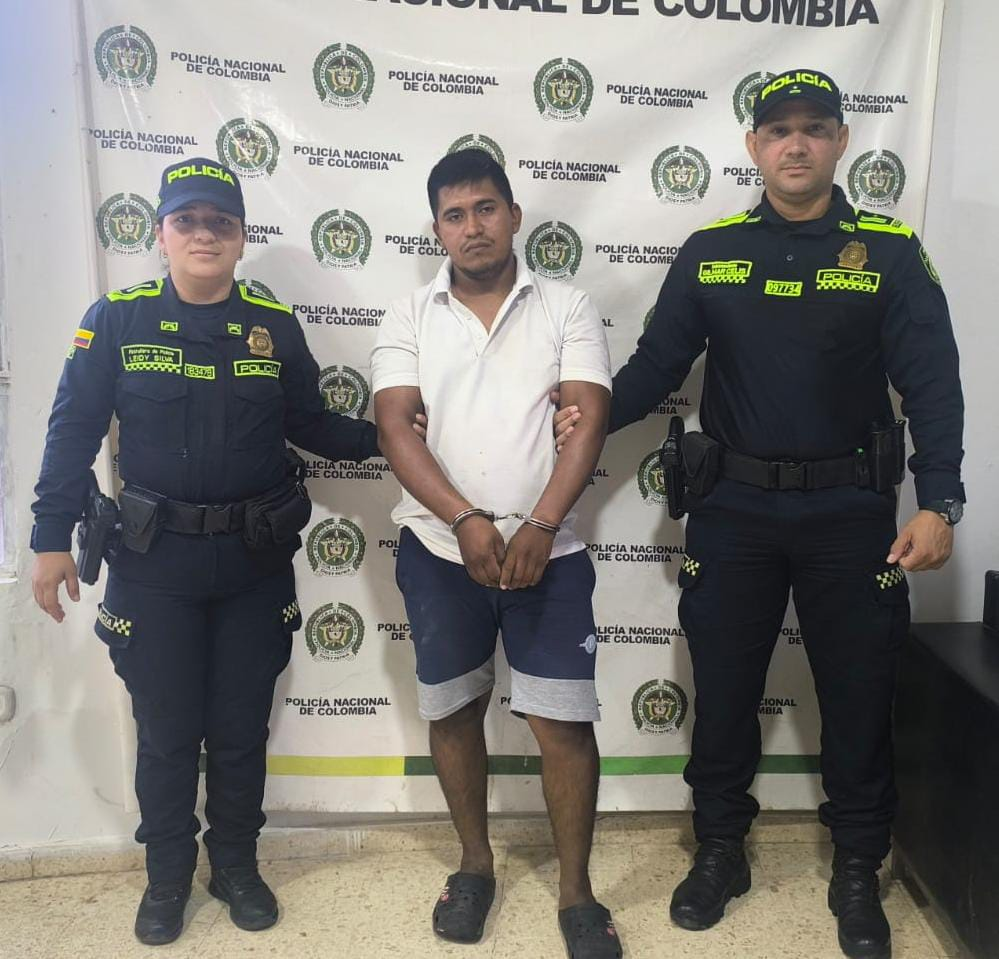 Franklin Rivera, capturado.