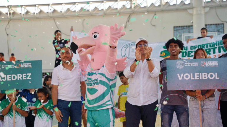 Gobernador Jairo Aguilar Deluque anuncia el saneamiento financiero del Instituto Departamental de Deportes después de 20 años