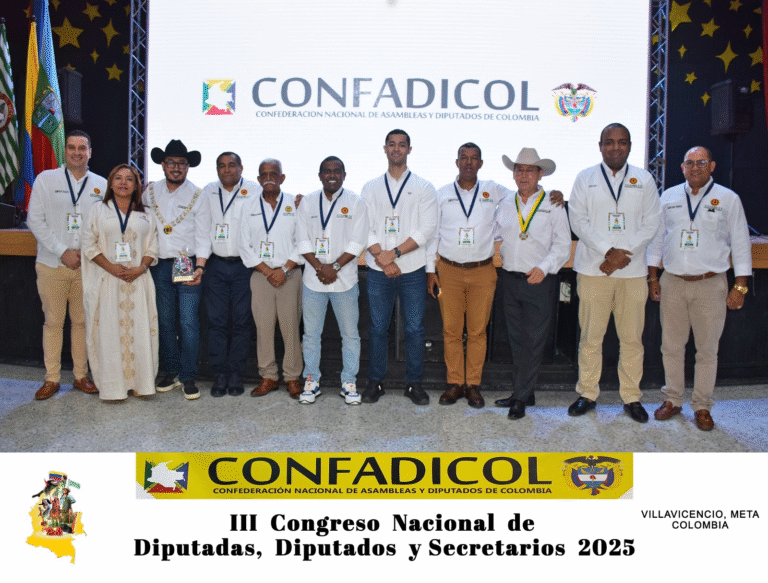 Diputados de La Guajira se destacan en el 3er Congreso Nacional de Diputados en Villavicencio