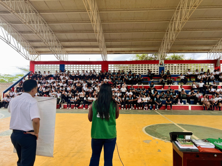 Corpoguajira fortalece la conciencia ambiental en estudiantes del Colegio Sagrado Corazón de Jesús